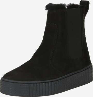 Chelsea Boots 'Essential' TOMMY HILFIGER en noir : devant