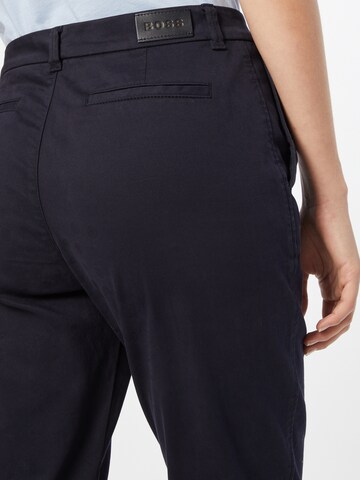 Coupe slim Pantalon chino 'Tachini2-D' BOSS en bleu
