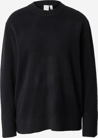 Pulover 'YASEMILIE' de la YAS pe negru: față