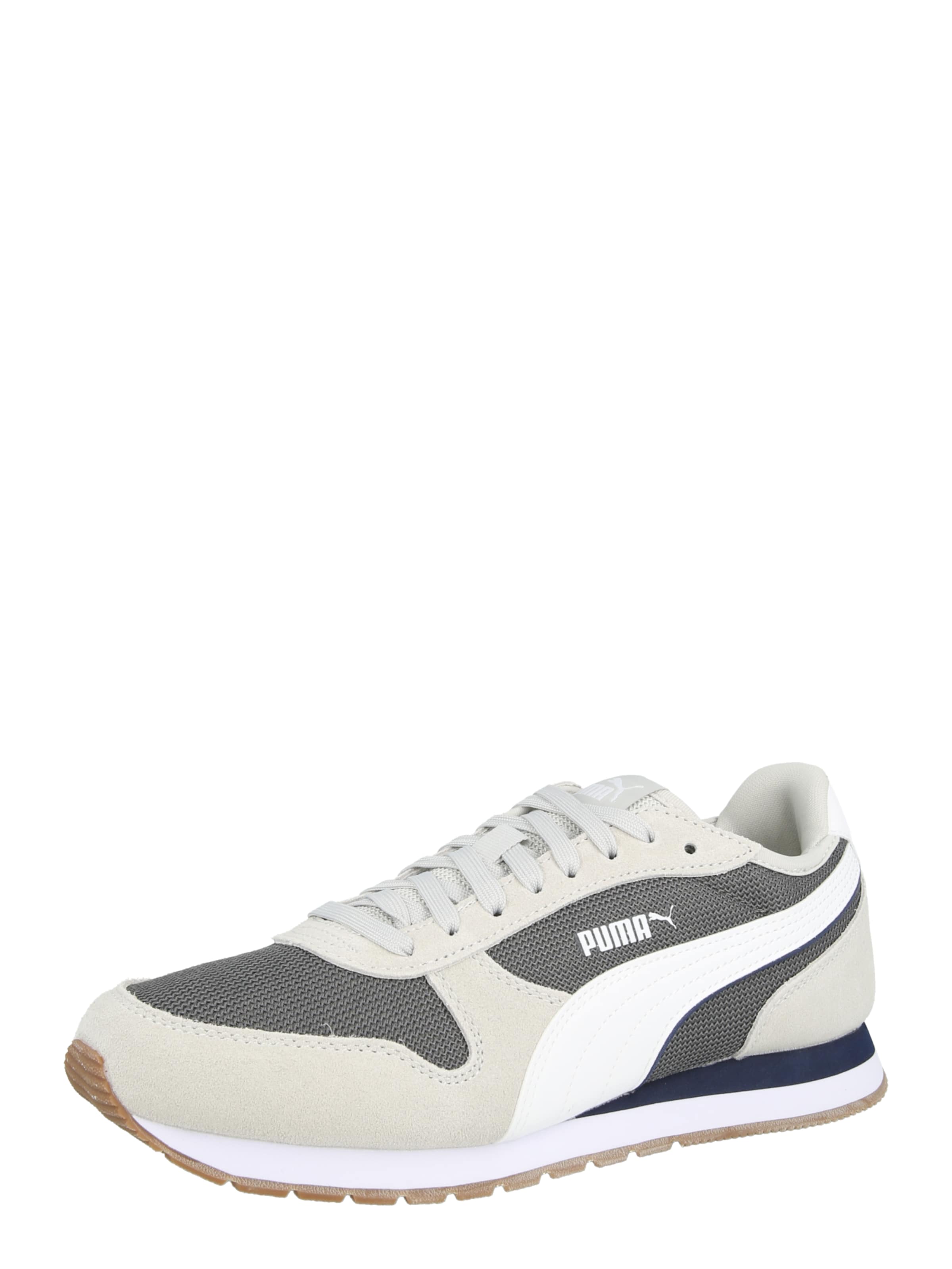 PUMA Baskets basses 'ST MILER' en 37 en gris / gris clair / blanc, Vue avec produit