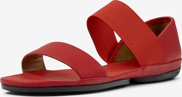 CAMPER Sandalen met riem 'Right Nina' in Rood: voorkant