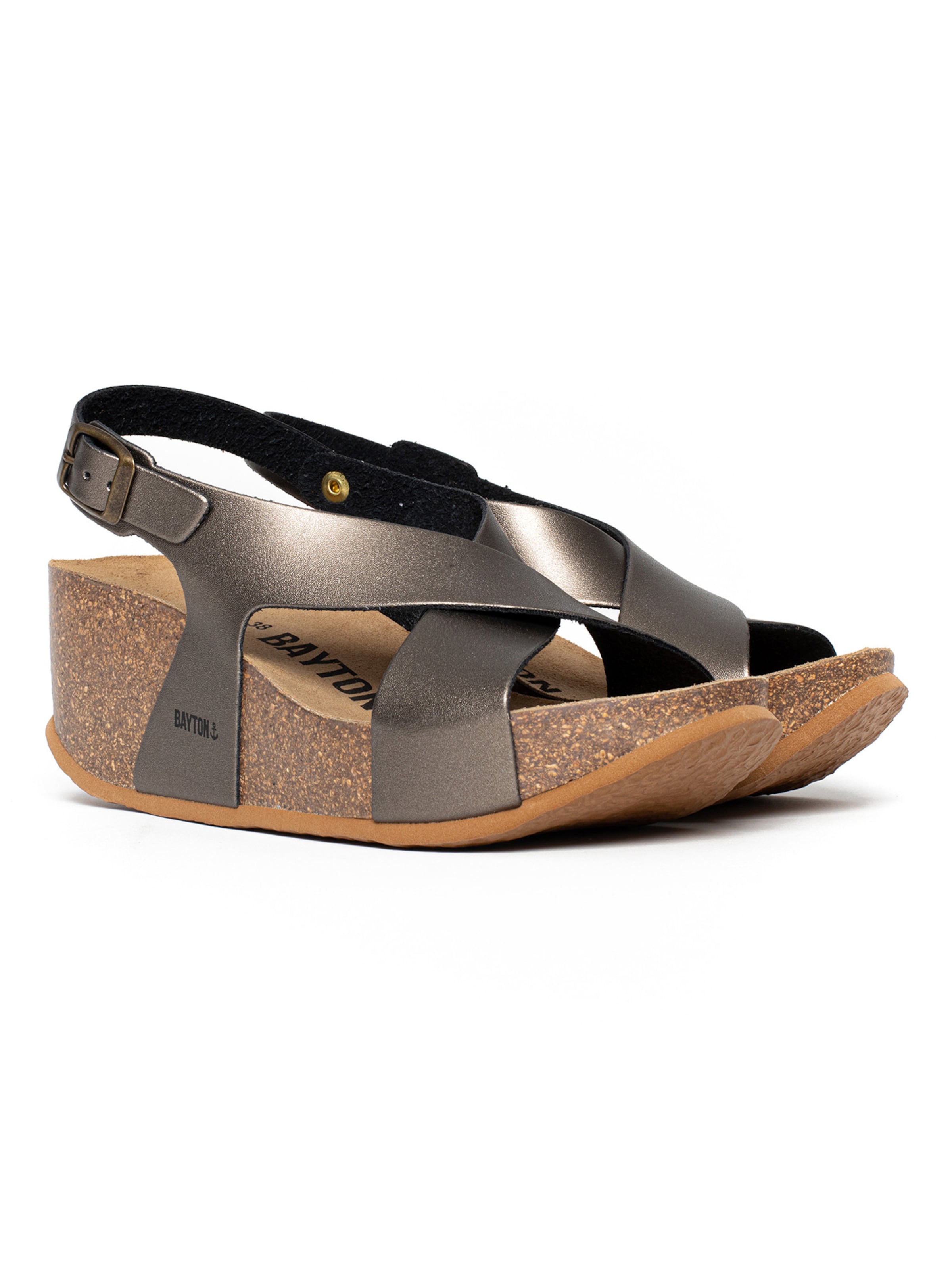 Bayton Remmisandaalit 'Rea' värissä harmaa