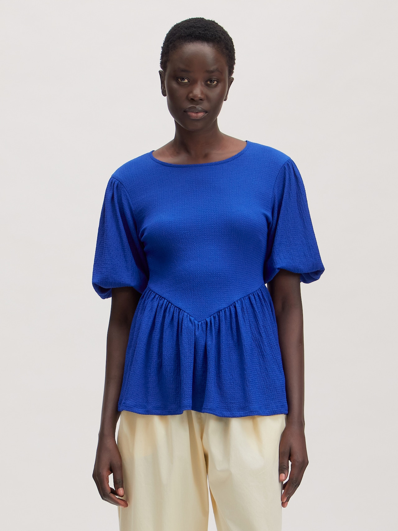 EDITED T-shirt 'Leonora' bleu