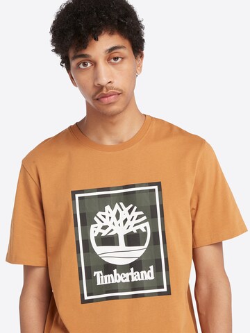 TIMBERLAND T-shirt 'Buffalo' i brun