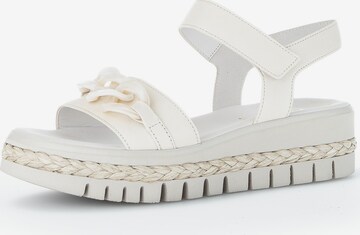 GABOR Sandals in Beige: front