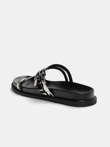 Pull&Bear Pantolette in Mischfarben