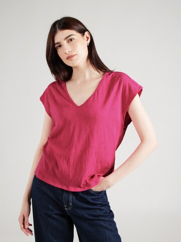 VILA Blouse 'SYMA' in Roze: voorkant