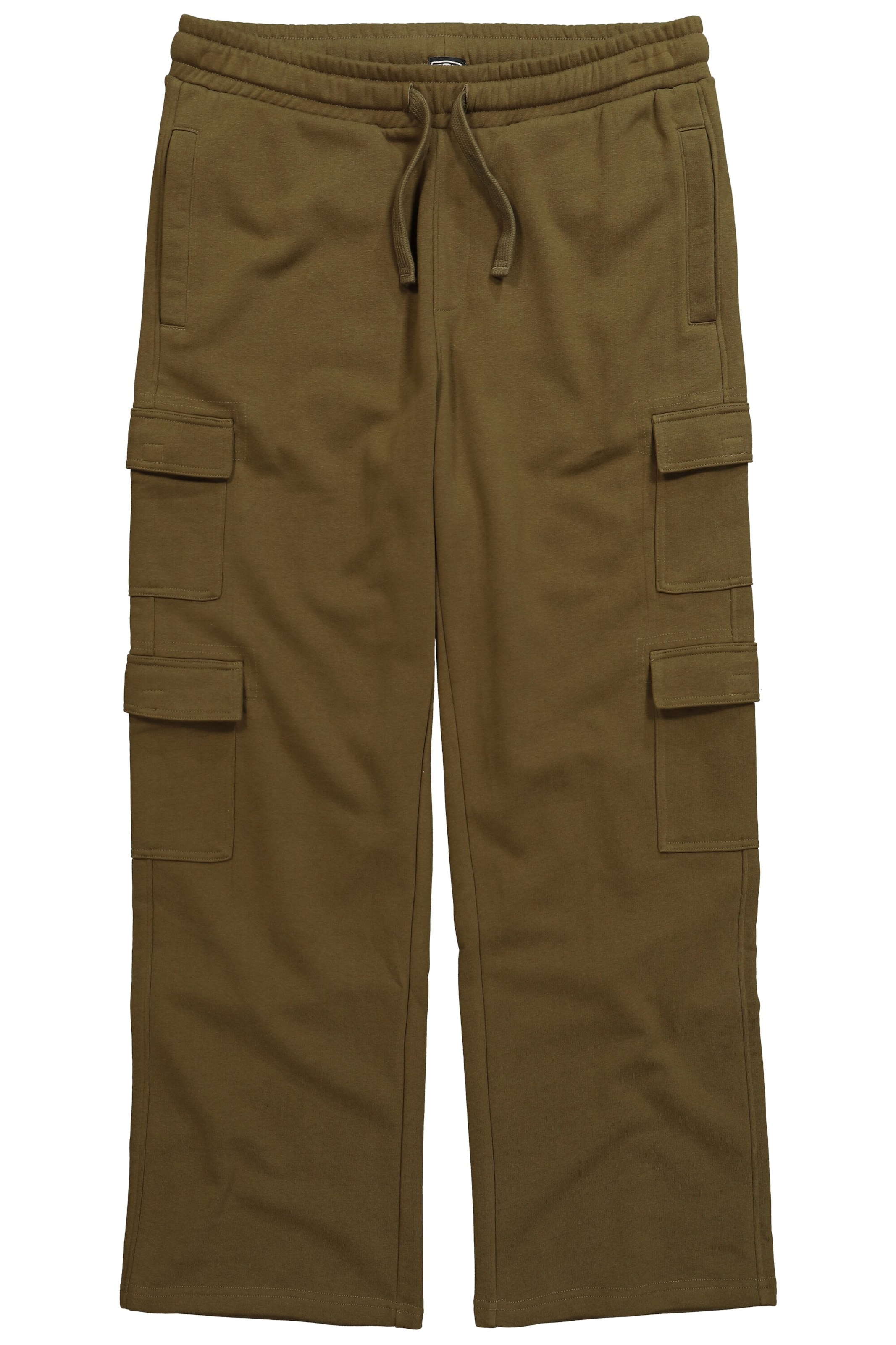 STHUGE Baggy Trousers in Green: front