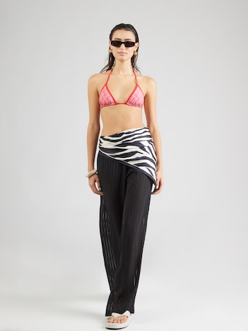 HUGO - Triángulo Top de bikini 'MONOGRAM' en rosa