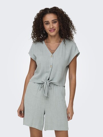 ONLY Bluse 'SIESTA' i grå: forside
