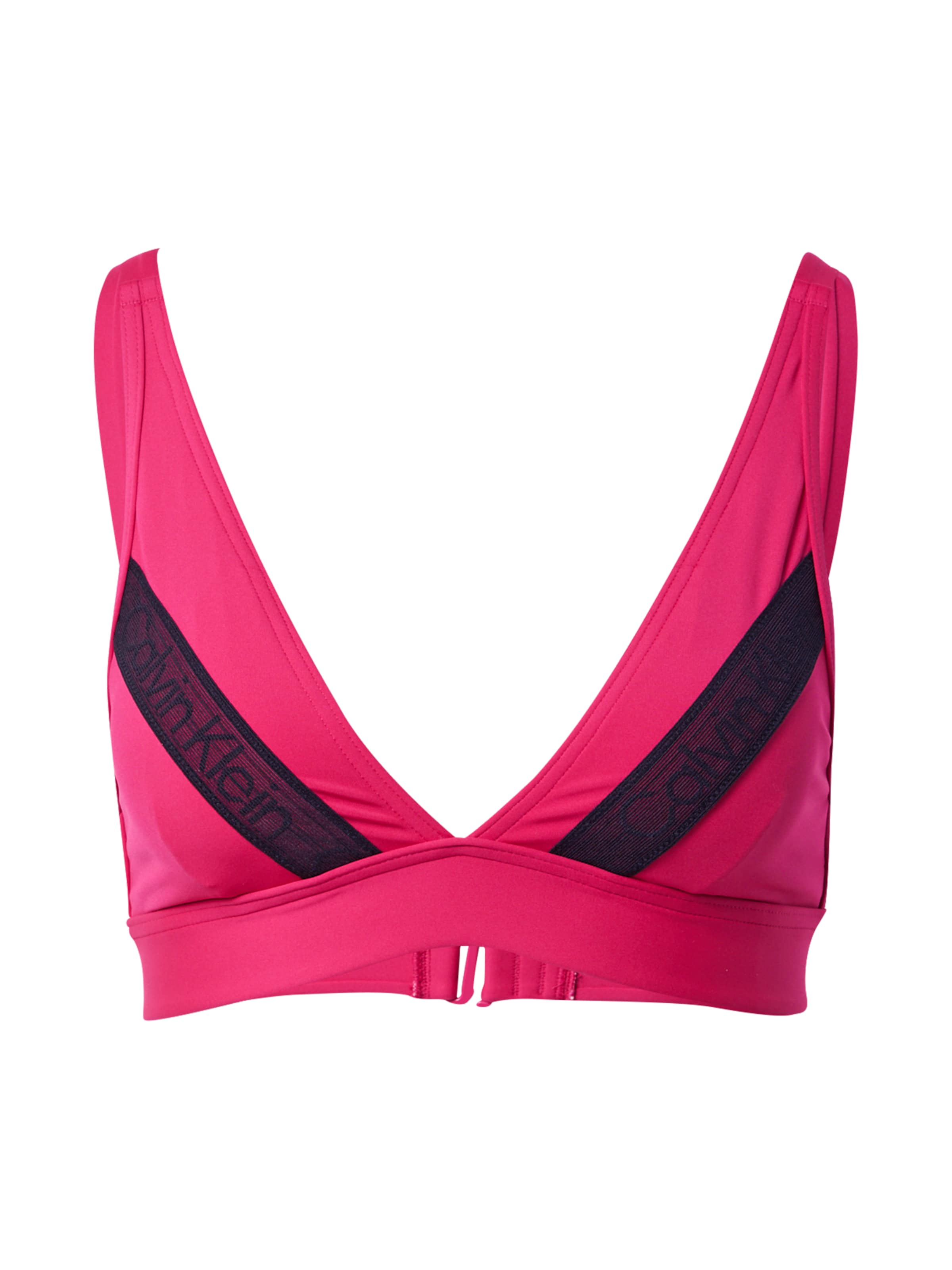 Calvin Klein Swimwear Triangle Bikini top 'APEX' in Pink: front
