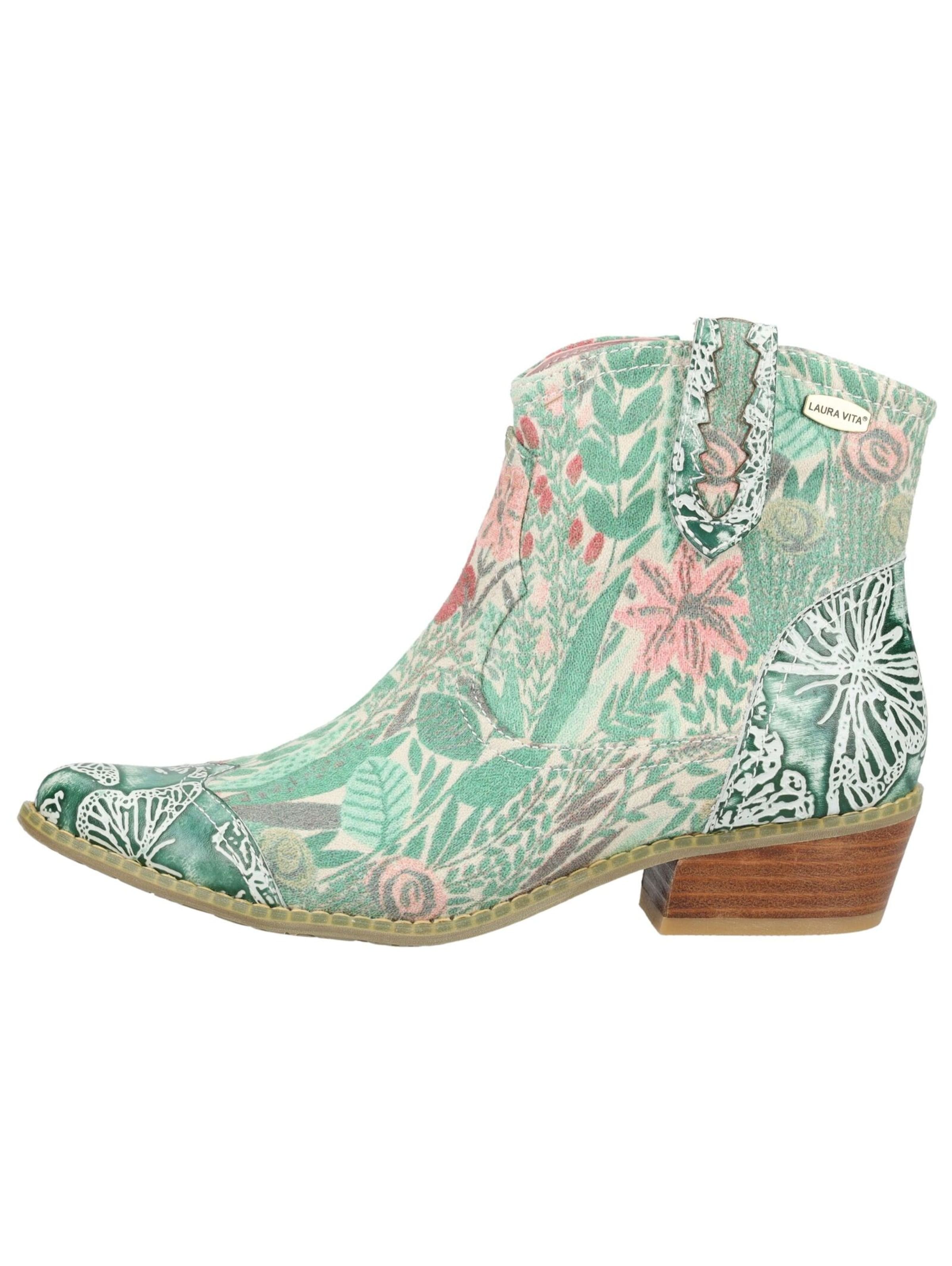 Bottines Laura Vita en vert