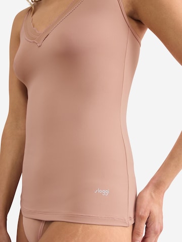 SLOGGI Undershirt 'Go Blush' in Beige