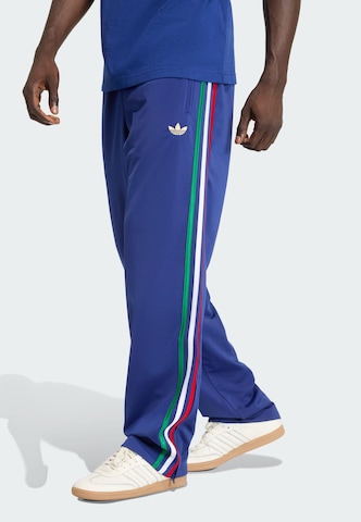 Loosefit Pantalon 'Firebird' ADIDAS ORIGINALS en bleu : devant