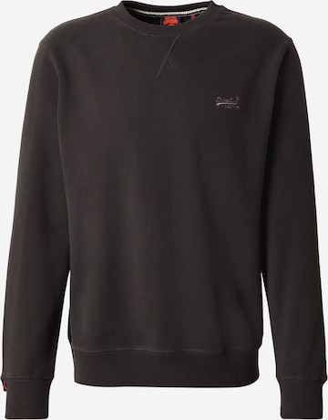 Felpa 'Essential' di Superdry in grigio: frontale