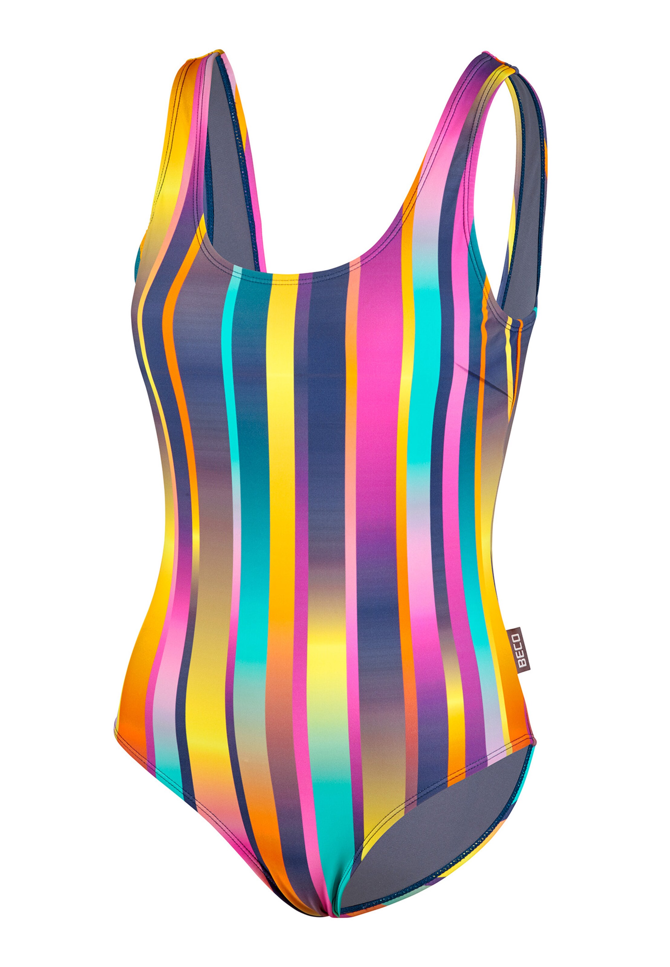 BECO the world of aquasports Swimsuit 'Summer Stripes' in Mixed colours
