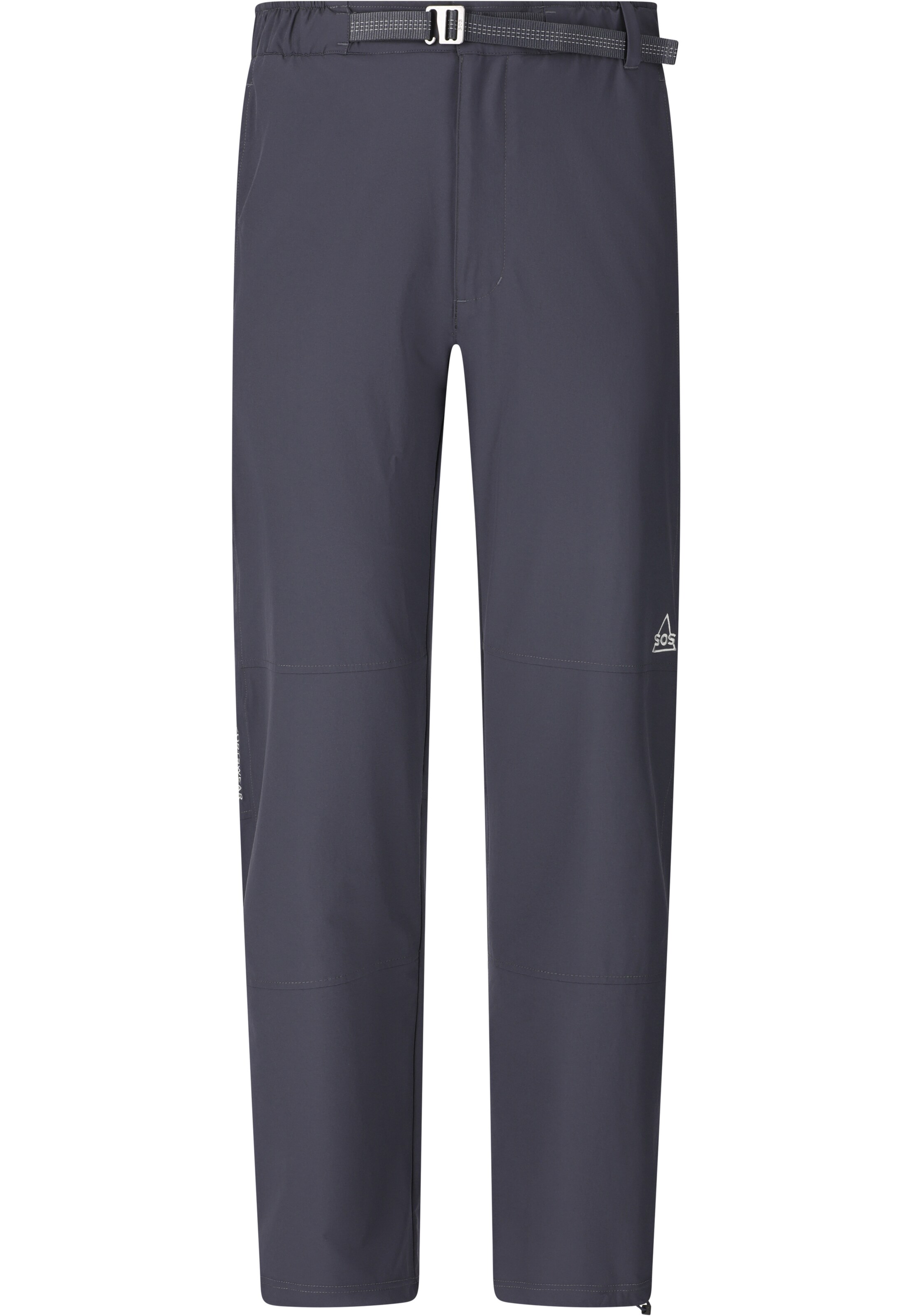 SOS Regular Sportbroek 'Orbit' in Grijs: voorkant