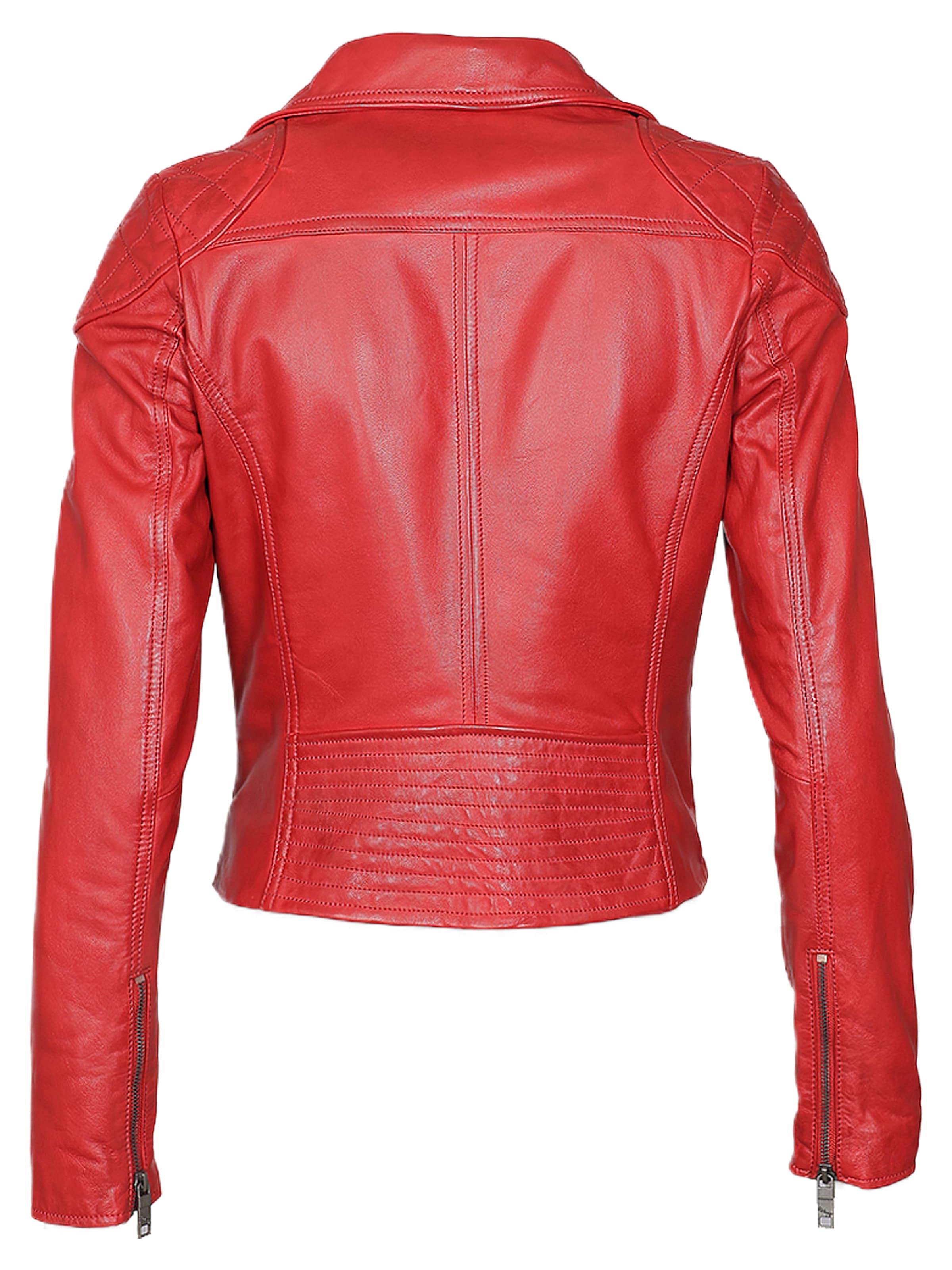 Maze Between-season jacket in Red