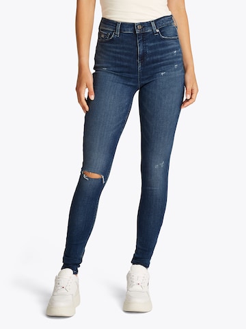 Tommy Jeans Skinny Jeans 'Nora' in Blue: front