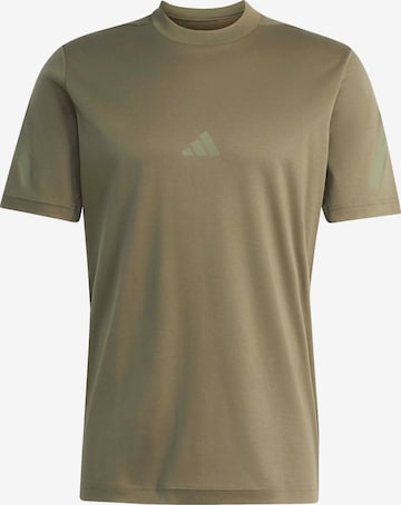žalia ADIDAS SPORTSWEAR Sportiniai marškinėliai 'Z.N.E.': priekis