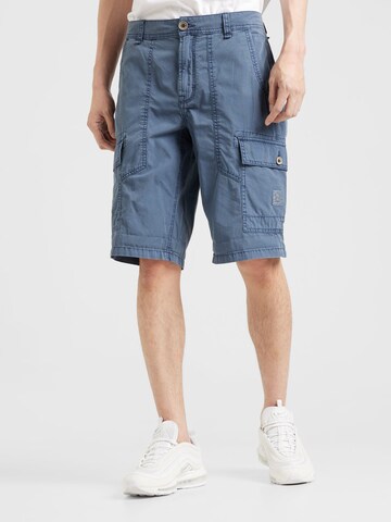 CAMP DAVID Regular Shorts in Blau: Vorderseite