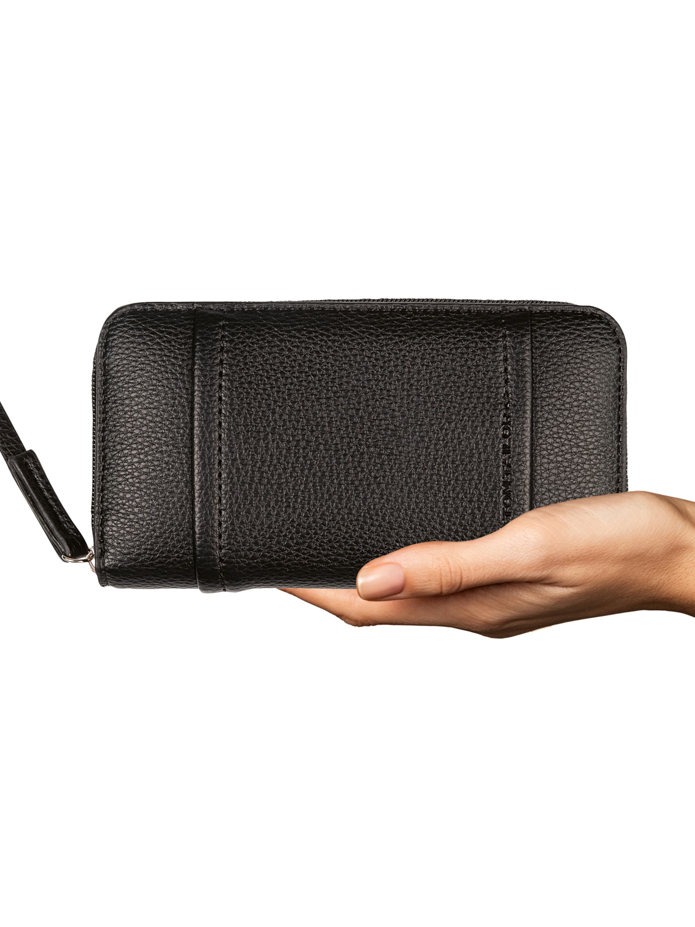 TOM TAILOR Tegnebog 'Beca' i sort