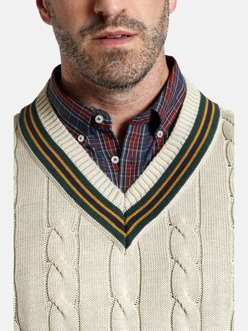 Charles Colby Sweater 'Duke Ronald' in Beige