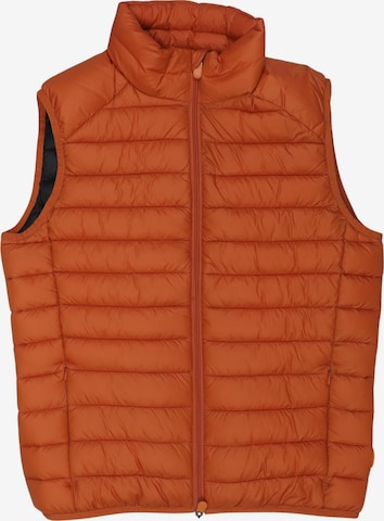 SAVE THE DUCK Weste M in Orange: Vorderseite