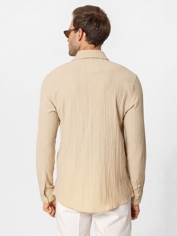 Antioch Regular fit Button Up Shirt 'Orazio' in Beige