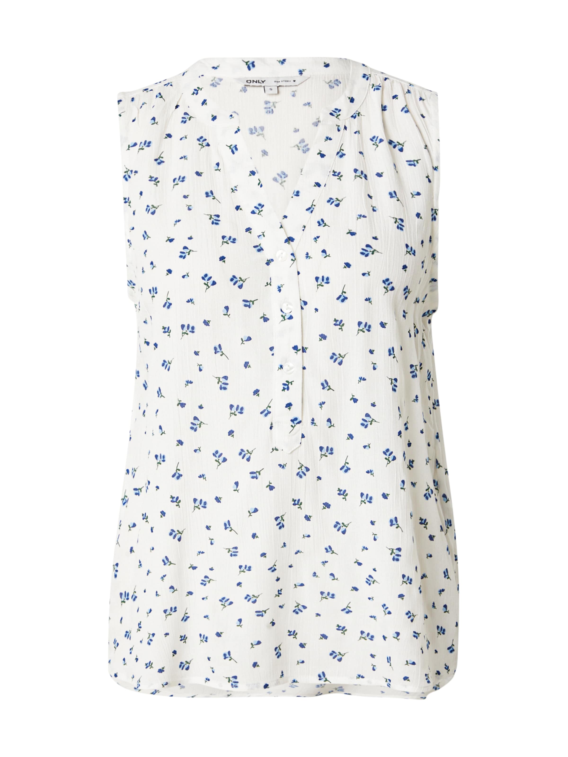 Top 'ONLJette' di ONLY in bianco: frontale