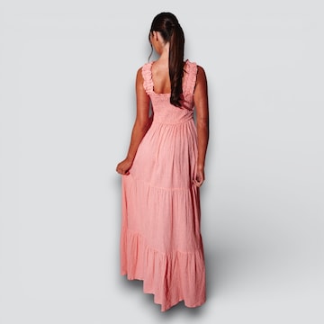 South Beach Mekko värissä vaaleanpunainen