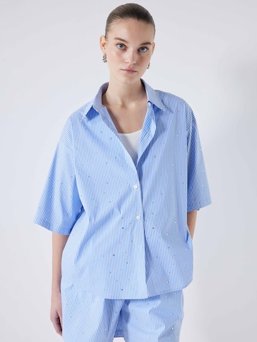 Ipekyol Blouse in Blauw: voorkant