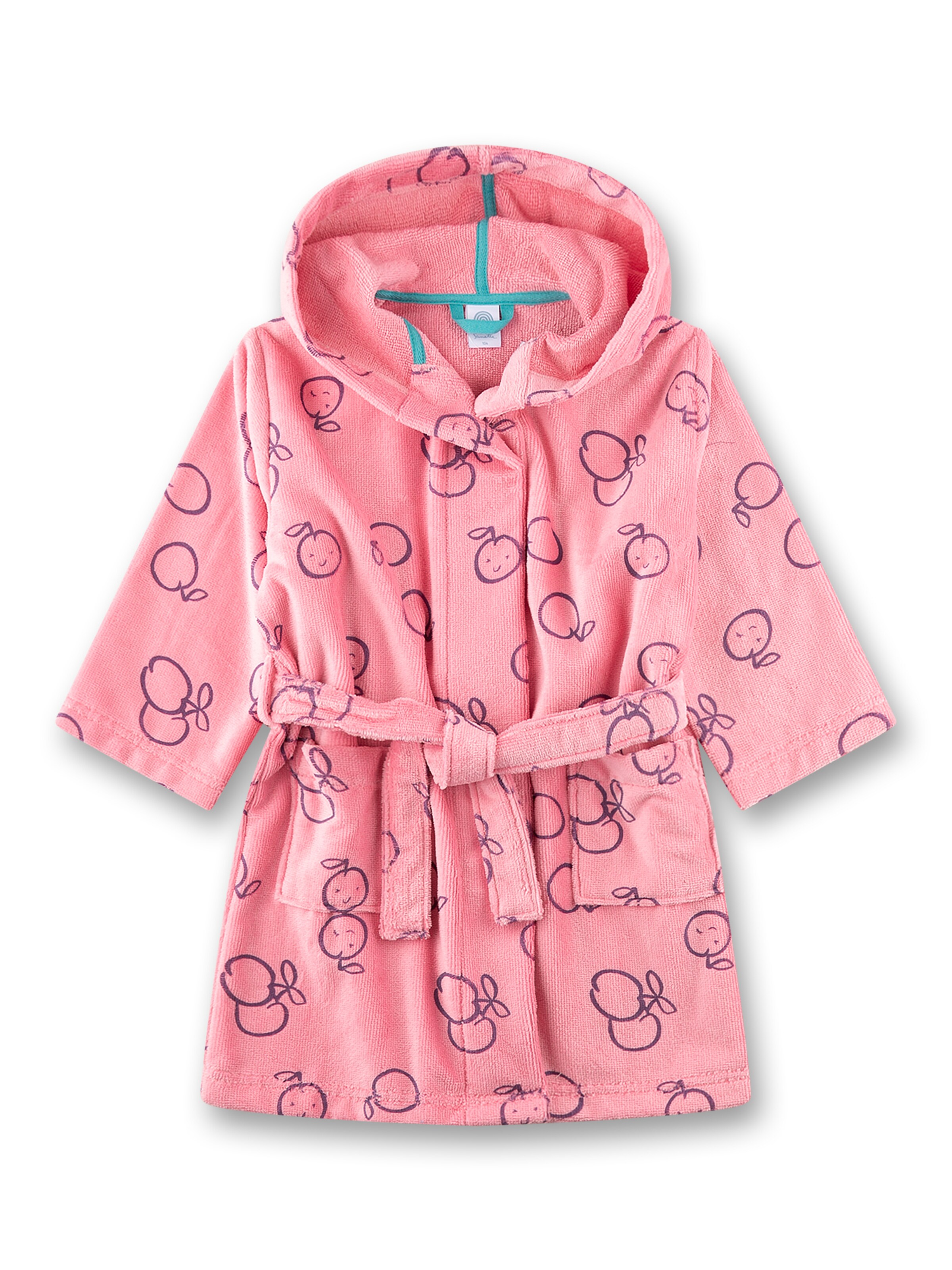 Sanetta Bademantel in Pink: Vorderseite