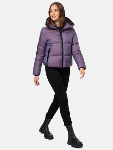 Veste d’hiver 'Sternschnüppchen' NAVAHOO en violet