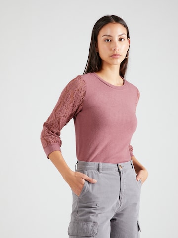 ABOUT YOU Shirt 'Emmy' in Roze: voorkant