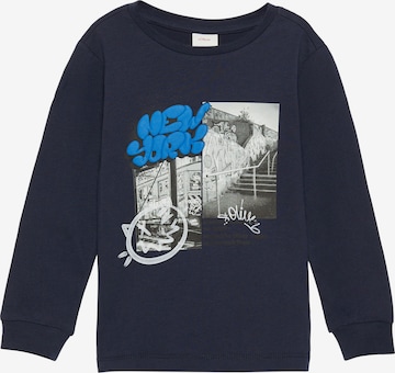 s.Oliver Shirt in Blau: Vorderseite