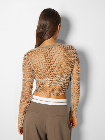 Bershka Shirt in Goud