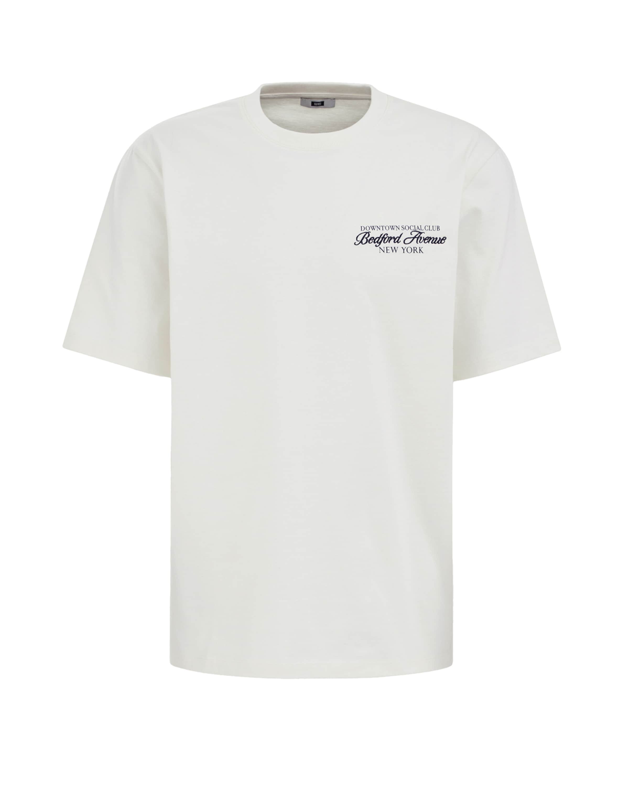 WE Fashion Shirt in Wit: voorkant