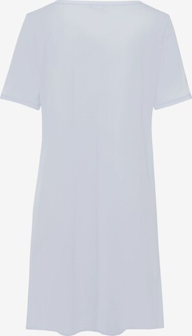 Chemise de nuit ' Cotton Deluxe 90cm ' Hanro en bleu