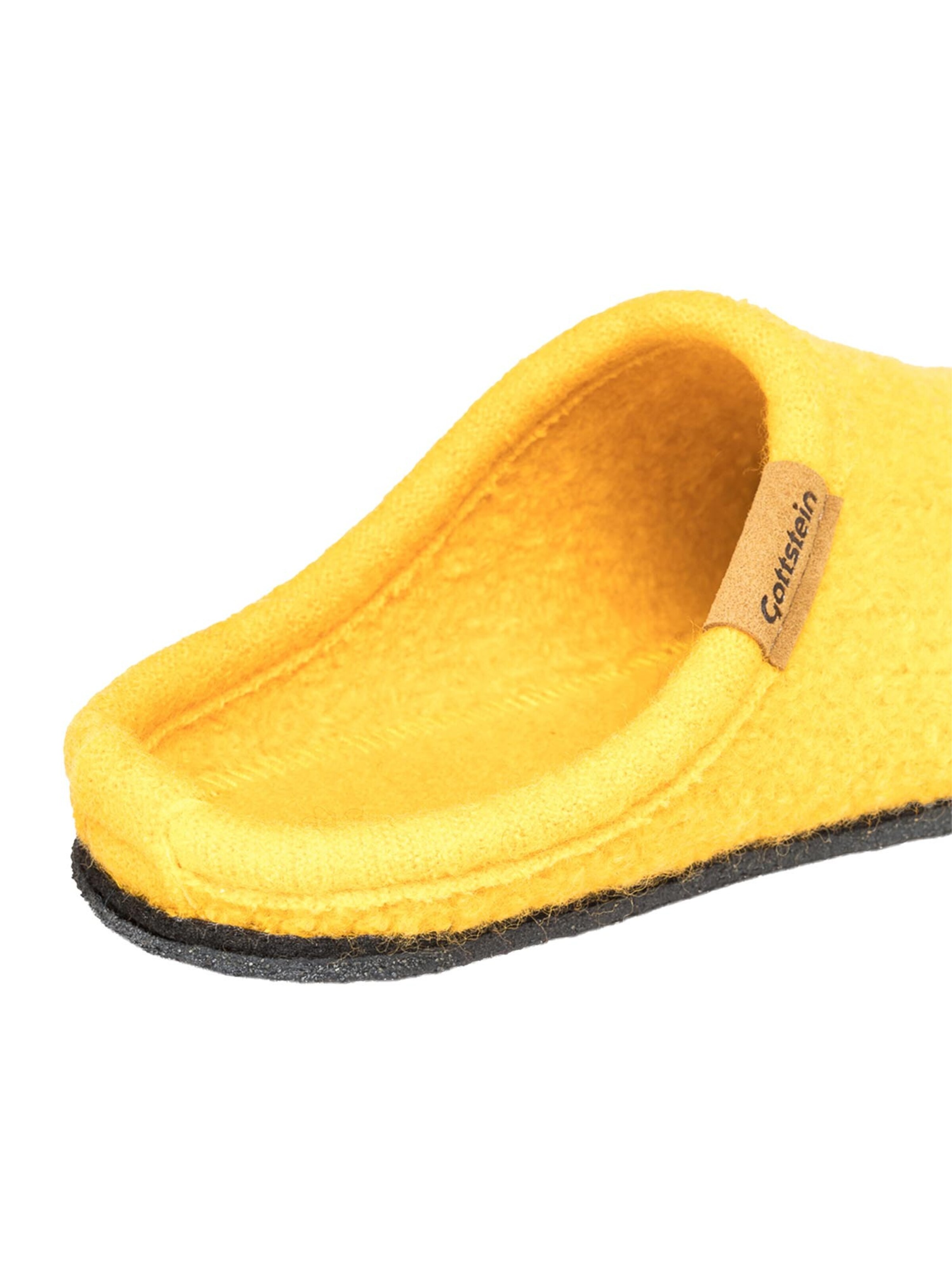 Gottstein Slippers 'Alpine Light' in Yellow