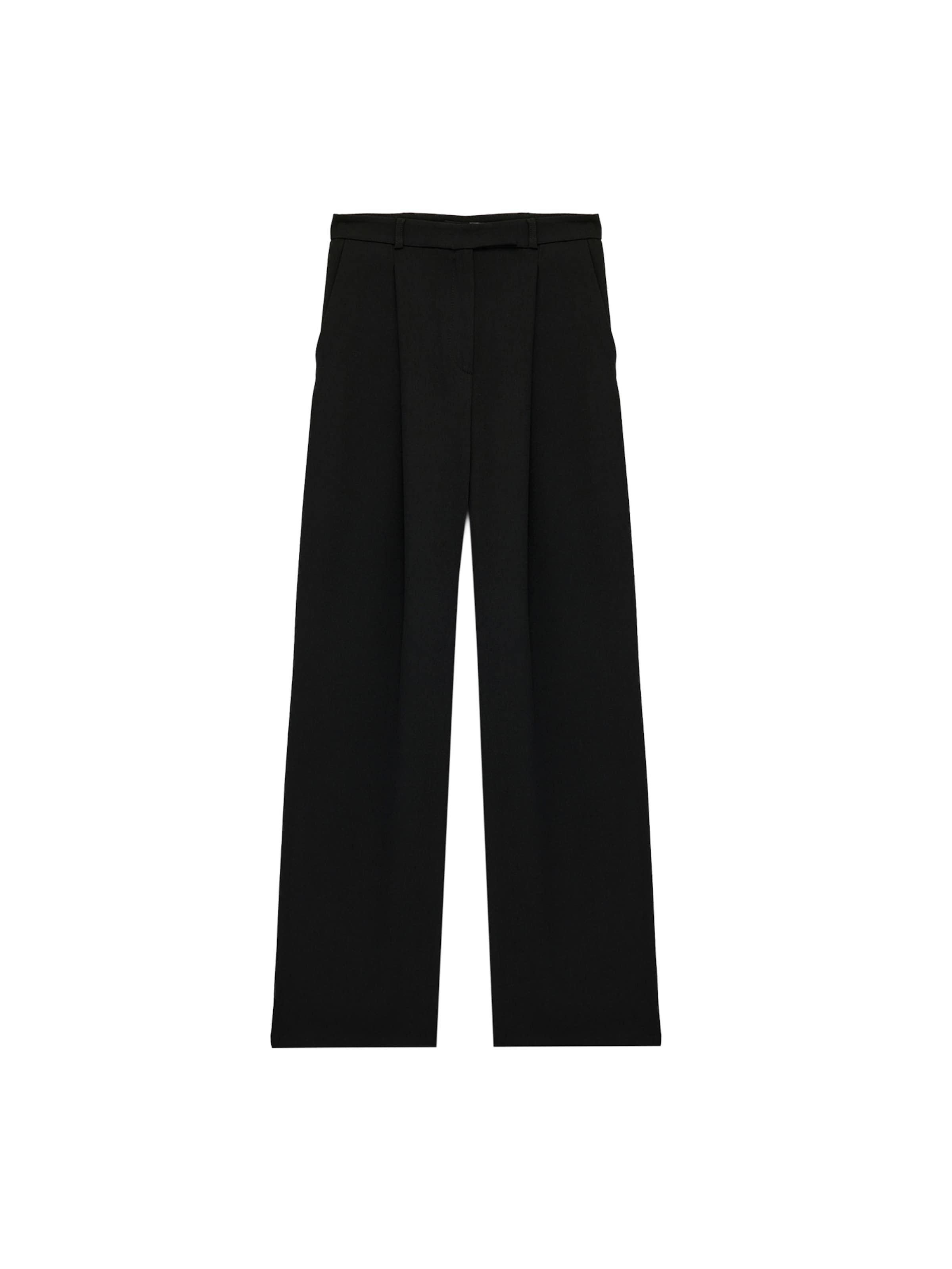 Koton Pleat-front trousers in Black: front