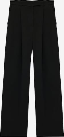 Koton Pleat-Front Pants in Black: front
