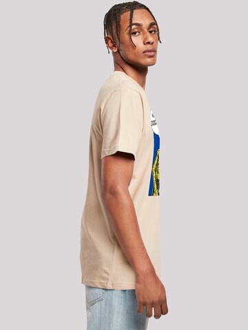 T-Shirt 'C3-PO We're Doomed' F4NT4STIC en beige