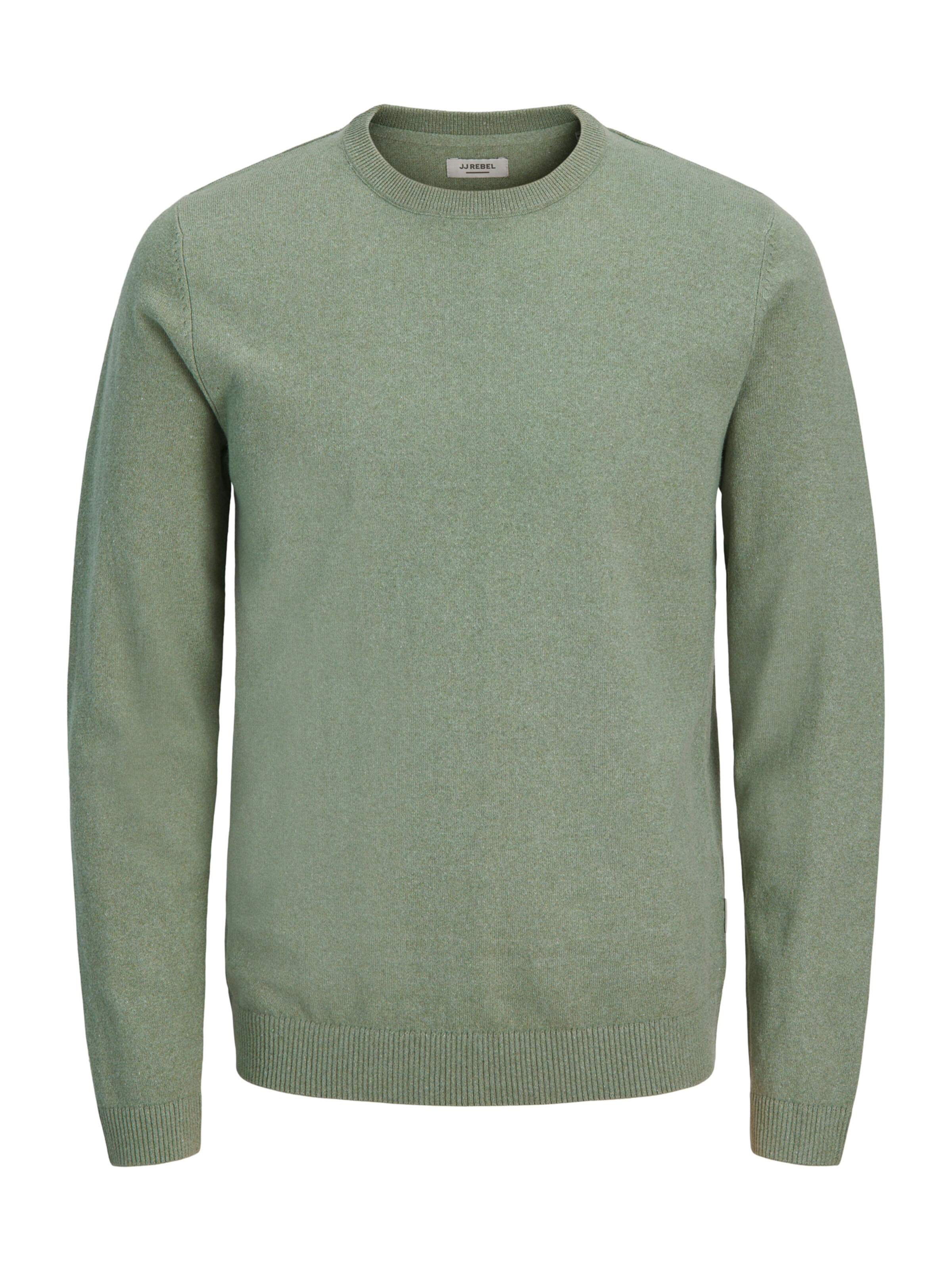 JJ Rebel Sweter 'JREBCALLUM' w kolorze zielony: przód