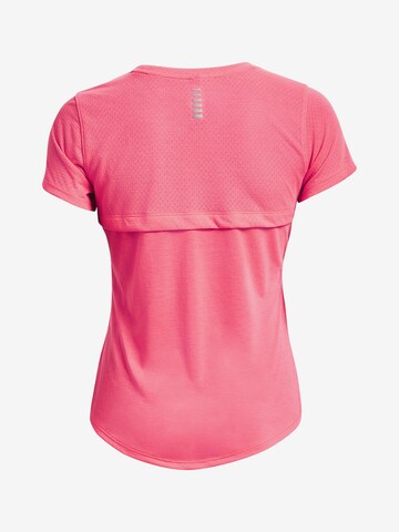 UNDER ARMOUR Performance Shirt 'Streaker' in Pink