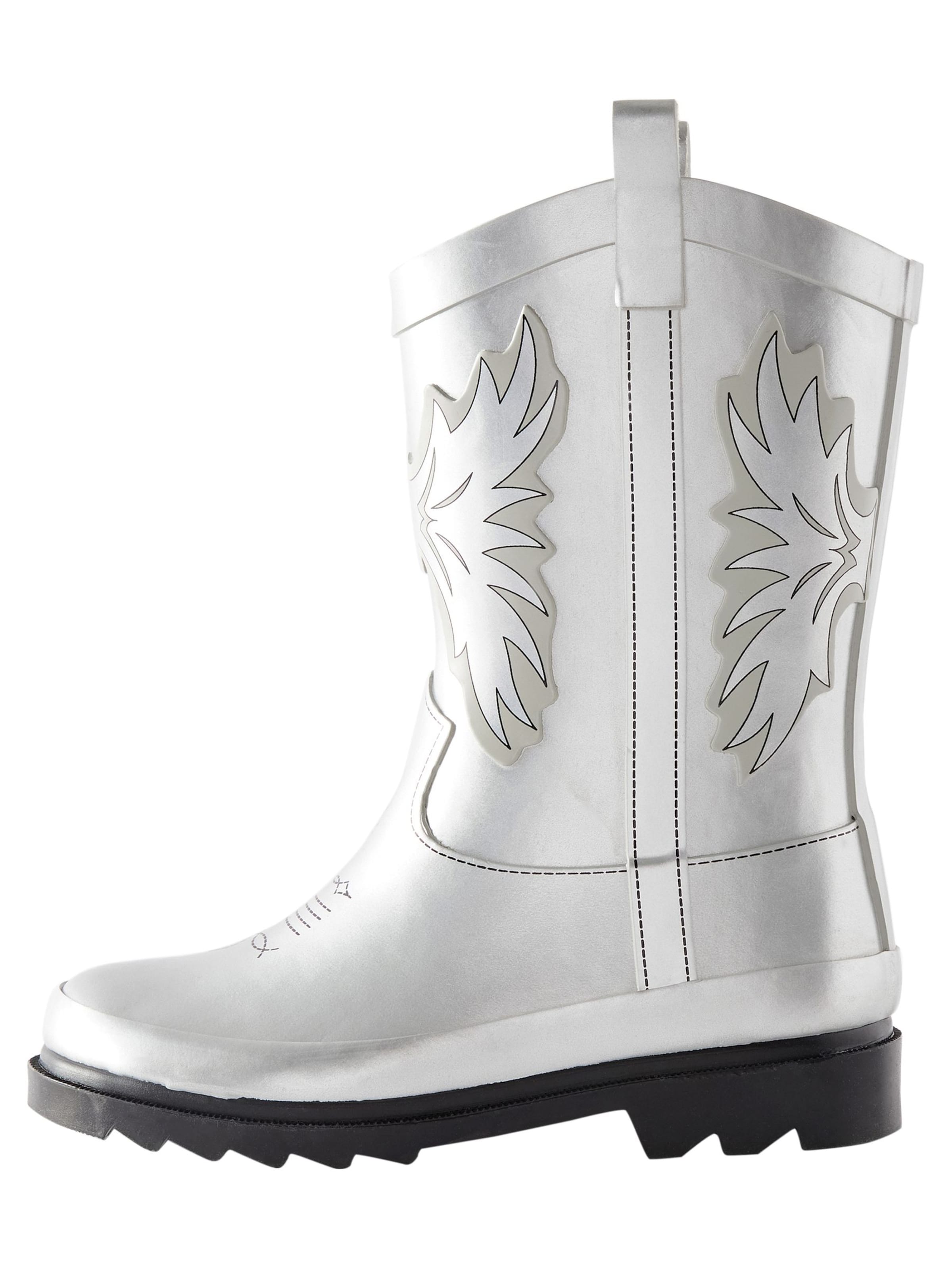 Stivale di gomma di Next in argento: frontale