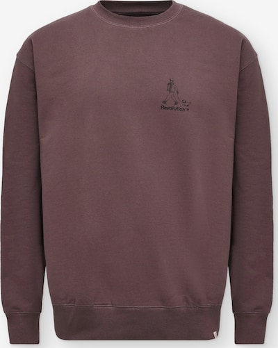 Revolution Sweat-shirt en S en mûre / noir, Vue avec produit