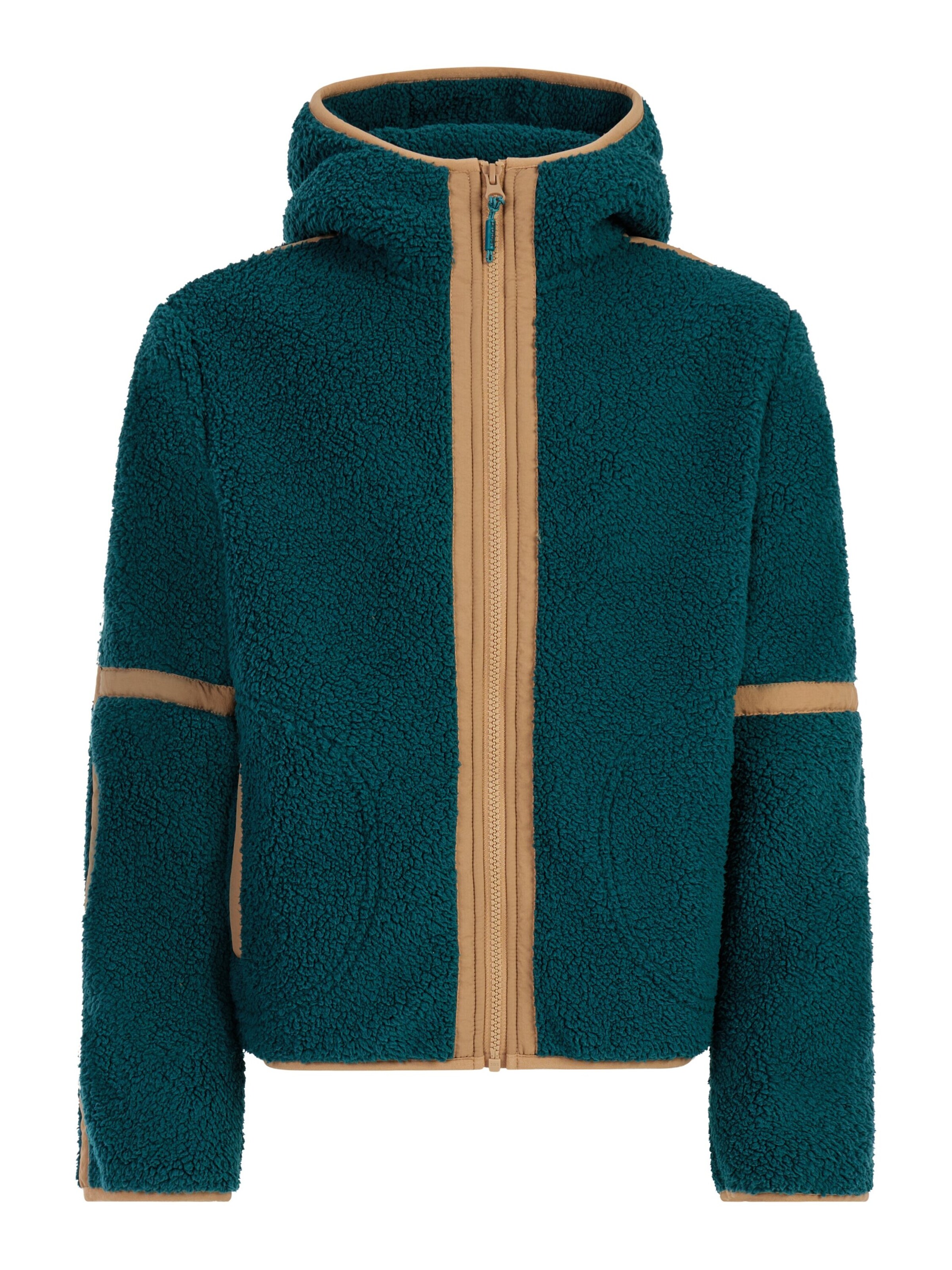 PROTEST Fleecejacke 'PRTJaggy JR' in Blau: Vorderseite