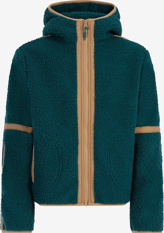 PROTEST Fleece jas 'PRTJaggy JR' in Blauw: voorkant