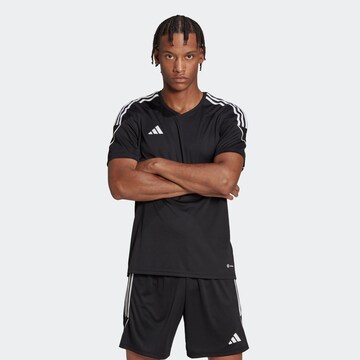 T-Shirt fonctionnel 'Tiro 23 League' ADIDAS PERFORMANCE en noir : devant